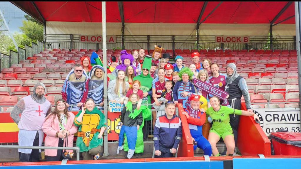 Final away game of the season, fancy dress spectacular and 3 points for the gaffer!